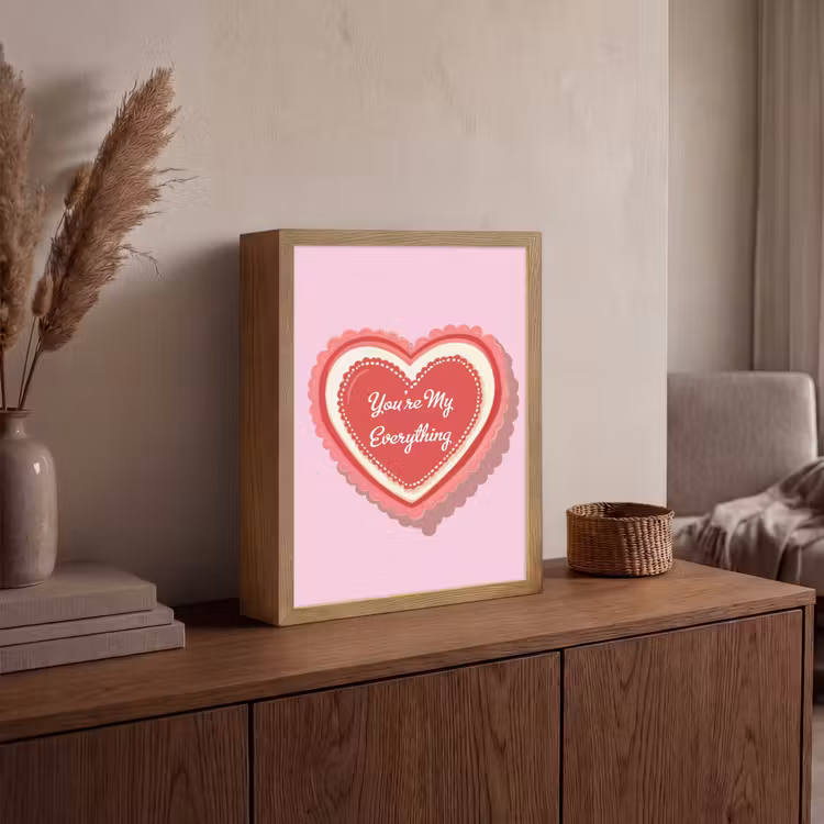 Lightbox - Wandlamp - Liefde - Hart - Valentijn — 4