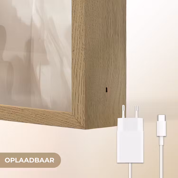 Lightbox - Wandlamp - Bloem - Beige - Verf - Schaduw — 7