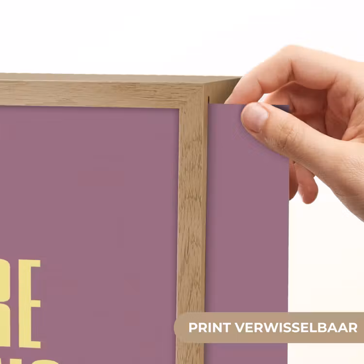 Lightbox - Wandlamp - Tekst - Paars - Amazing — 5