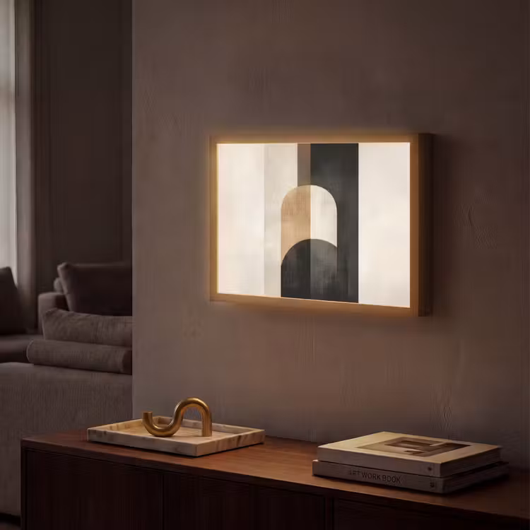 Lightbox - Wandlamp - Geometrische - Vormen - Wit — 2