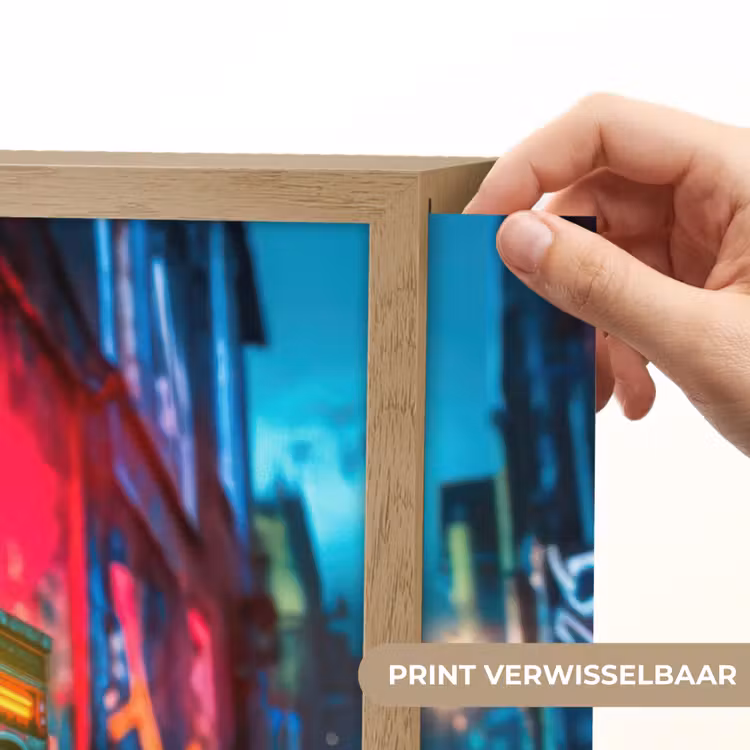 Lightbox - Wandlamp - Boombox - Rood - Graffiti - Neon — 5