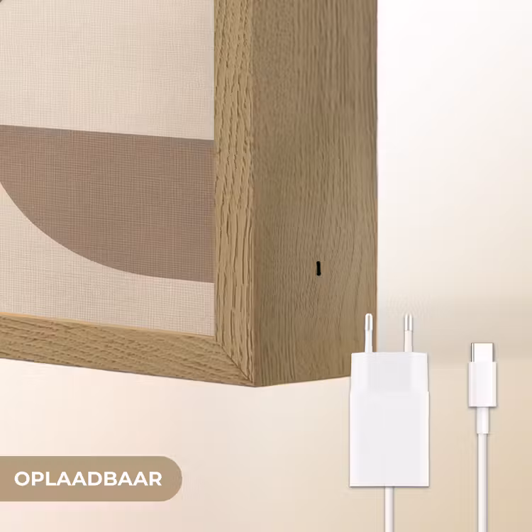 Lightbox - Wandlamp - Geometrisch - Geweven structuur - Modern — 7