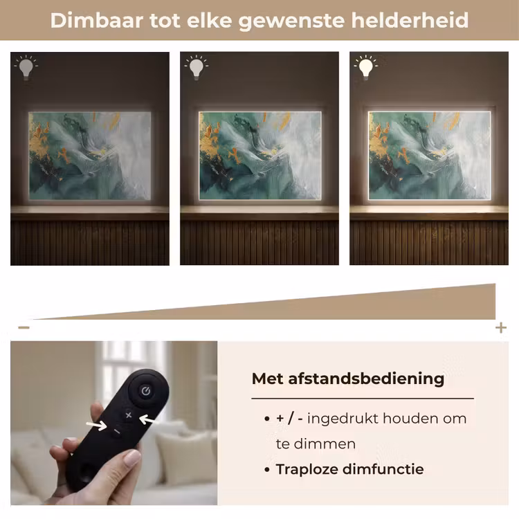 Lightbox - Wandlamp - Groen - Modern - Marmer - Abstract — 9