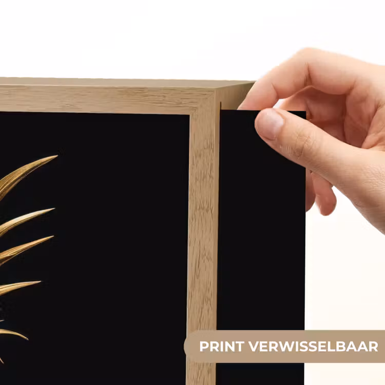 Lightbox - Wandlamp - Ananas - Zwart - Goud - Luxe — 5