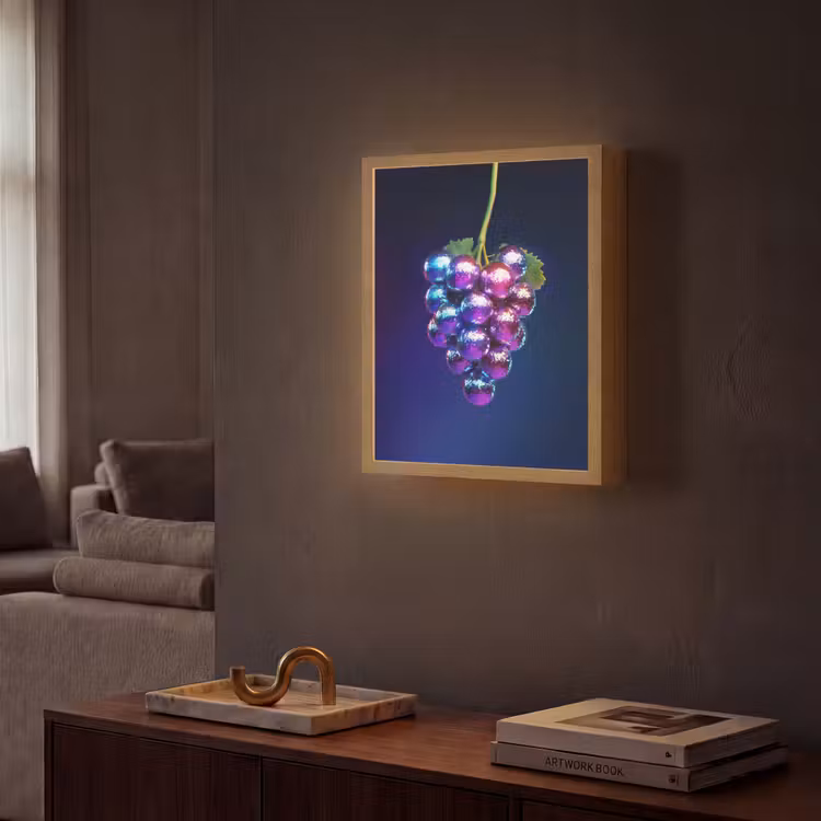 Lightbox - Wandlamp - Paars - Disco - Feest - Druif — 2