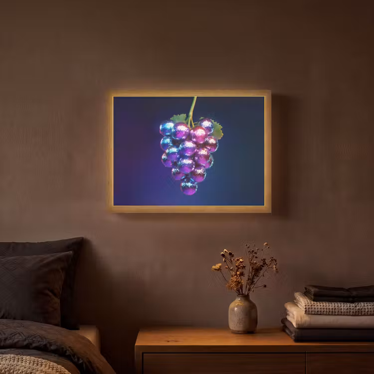 Lightbox - Wandlamp - Paars - Disco - Feest - Druif — 3