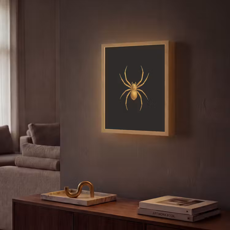 Lightbox - Wandlamp - Spin - Goud - Minimalistisch - Poten — 2