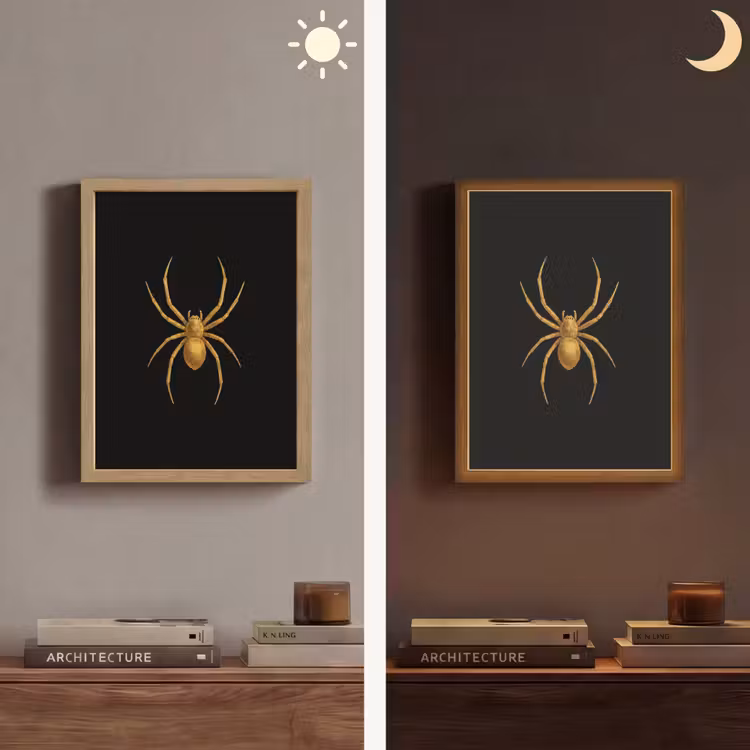 Lightbox - Wandlamp - Spin - Goud - Minimalistisch - Poten — 5