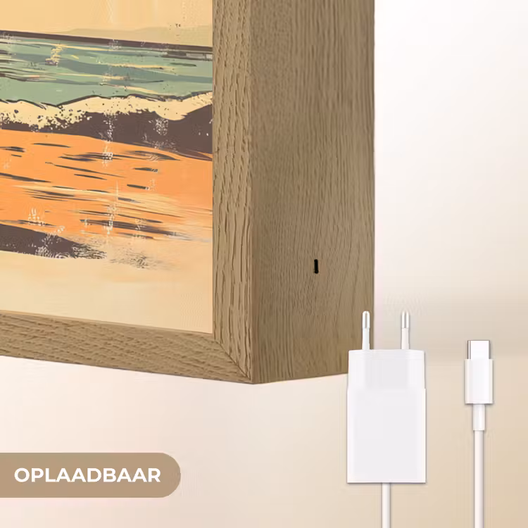 Lightbox - Wandlamp - Bierfles - Zonsondergang - Palmbomen - Zee — 6
