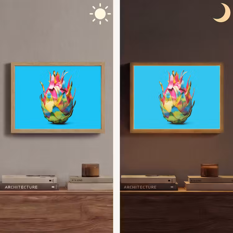 Lightbox - Wandlamp - Drakenfruit - Blauw - Levendig — 6