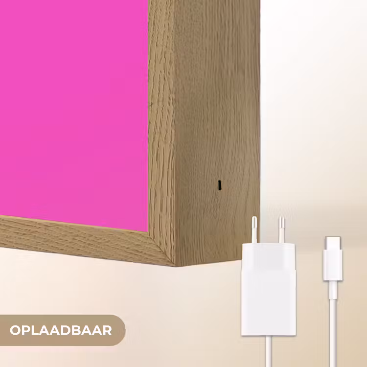 Lightbox - Wandlamp - Hotdog - Roze - Retro — 6