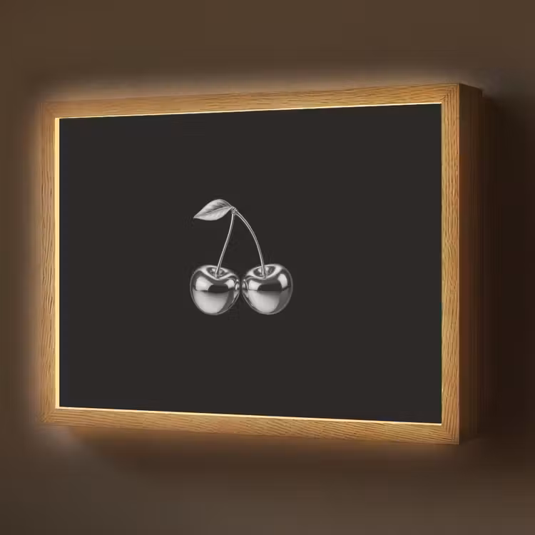 Lightbox - Wandlamp - Kers - Luxueus - Metallic — 1