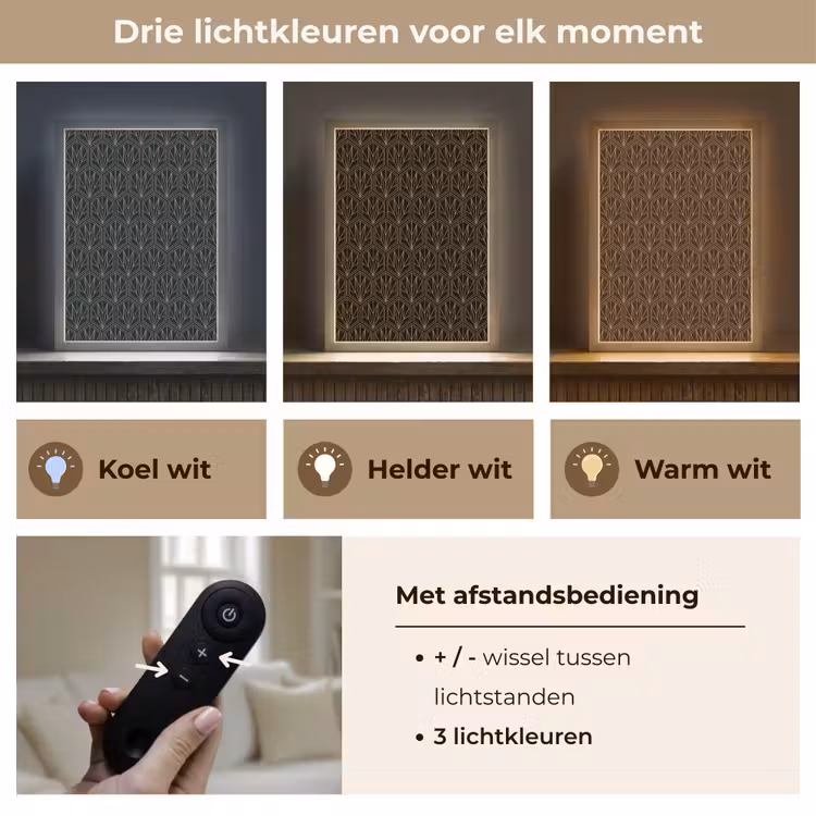 Lightbox - Wandlamp - Goud - Zwart - Lijnen — 7