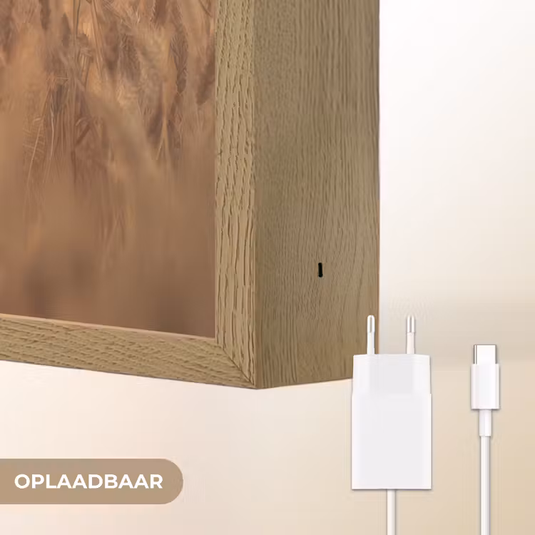 Lightbox - Wandlamp - Hert - Graanveld - Bruin — 6