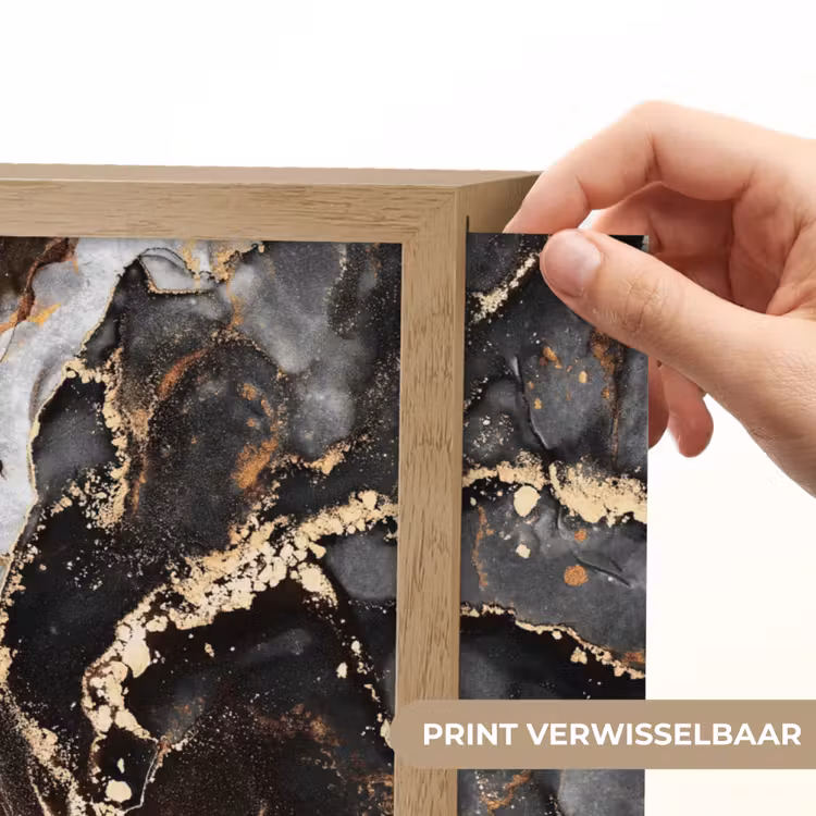 Lightbox - Wandlamp - Marmer - Goud - Glitter - Luxe — 5