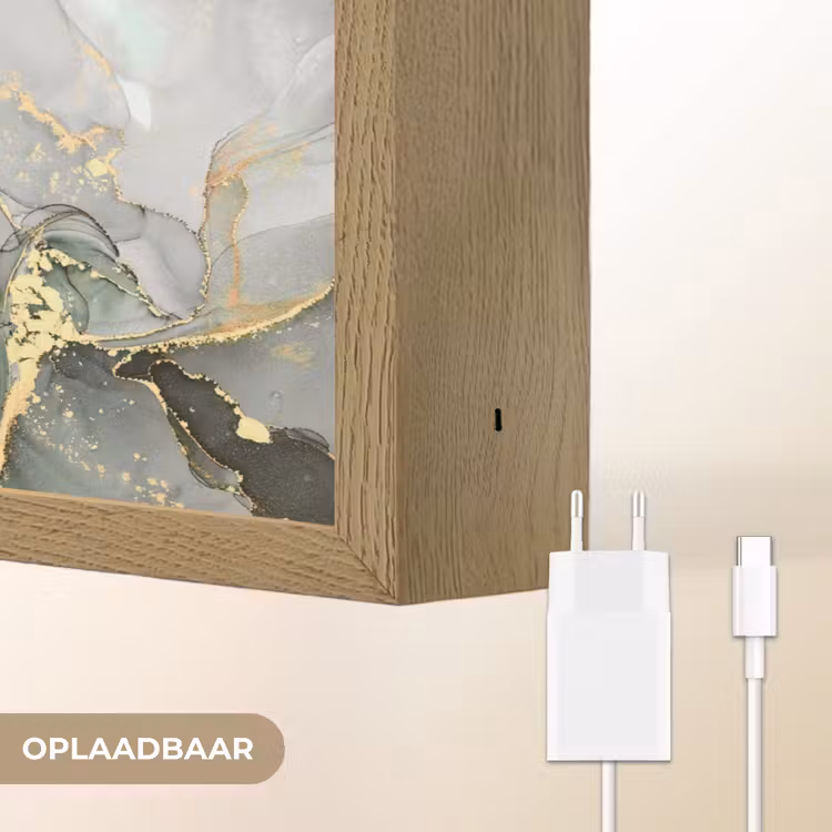 Lightbox - Wandlamp - Luxe - Marmer - Groen — 7