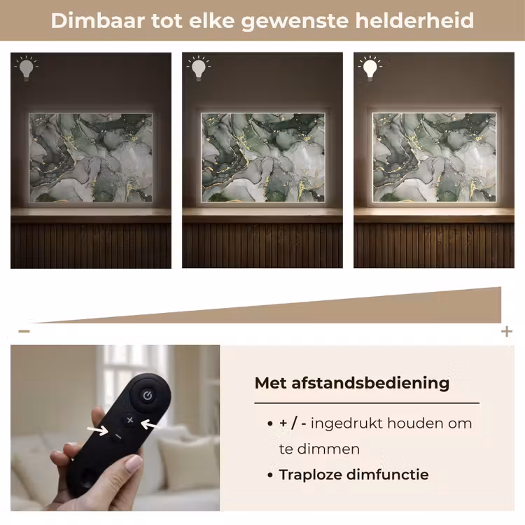 Lightbox - Wandlamp - Luxe - Marmer - Groen — 9
