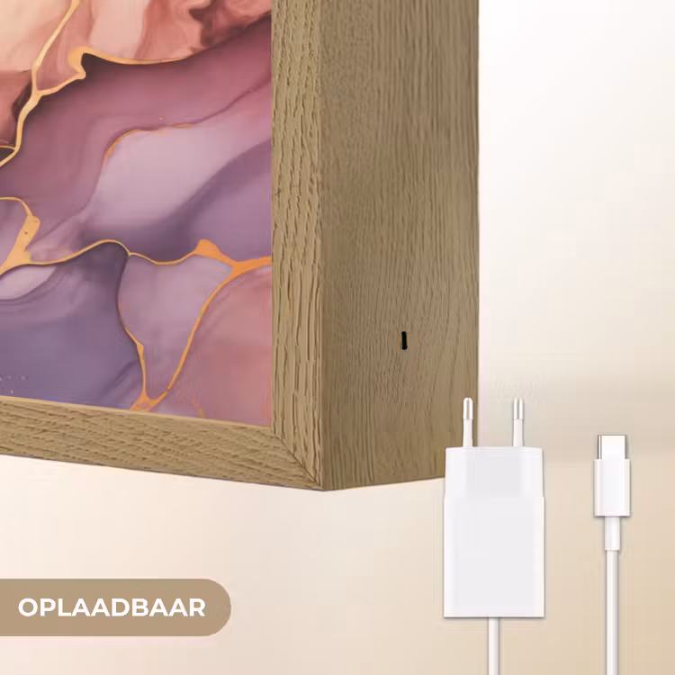 Lightbox - Wandlamp - Marmer - Kleurrijk — 7