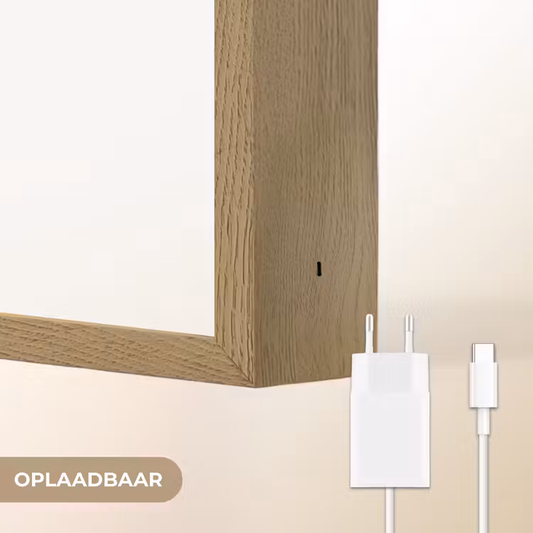 Lightbox - Wandlamp - Handen - Zwart wit - Modern - Kunst — 7