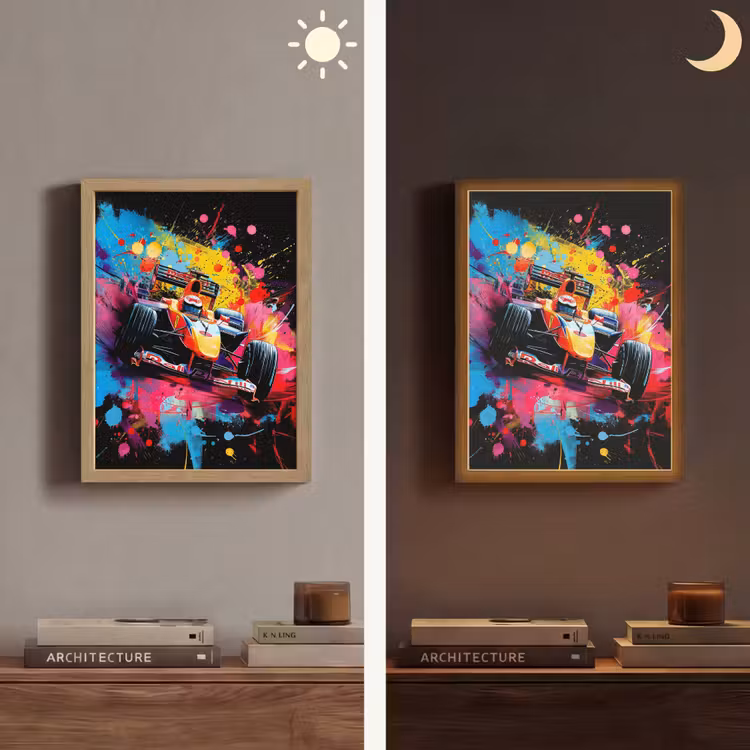Lightbox - Wandlamp - Graffiti - Sport - Auto - Formule 1 - Autosport — 5