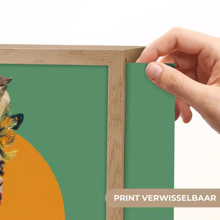 Lightbox - Wandlamp - Retro - Vrouw - Stad - Zon — 5