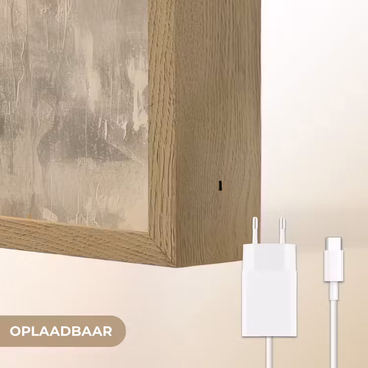 Lightbox - Wandlamp - Goud - Portret - Vrouw — 7