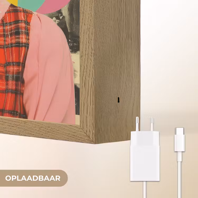 Lightbox - Wandlamp - Meisje - Zonnebril - Kat - Retro — 6