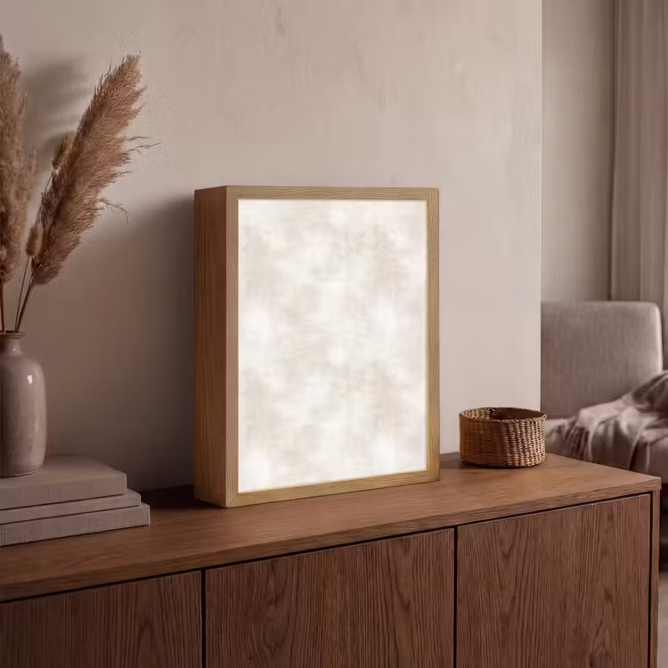Lightbox - Wandlamp - Subtiel - Structuur - Beige — 4