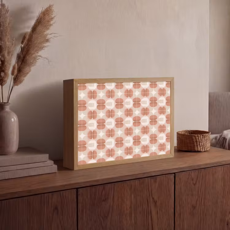 Lightbox - Wandlamp - Retro - Klassiek - Roze — 4