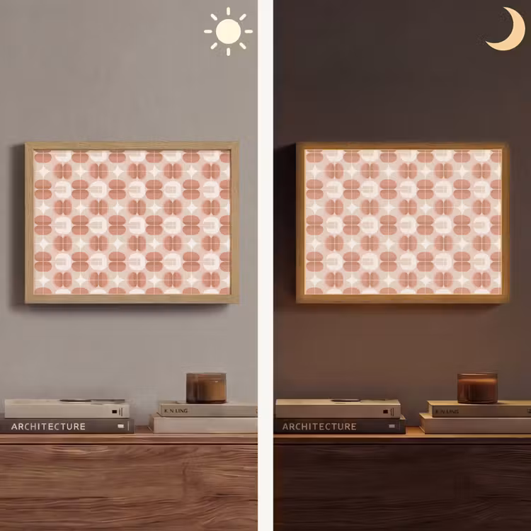 Lightbox - Wandlamp - Retro - Klassiek - Roze — 6