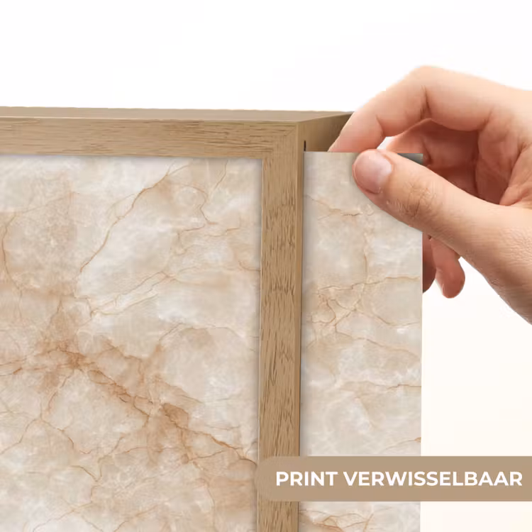 Lightbox - Wandlamp - Kristalstructuur - Bruin - Marmer — 5