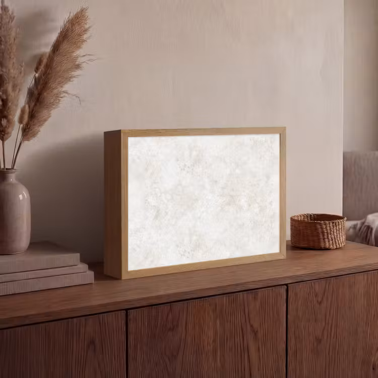 Lightbox - Wandlamp - Beige - Marmer - Aders — 4