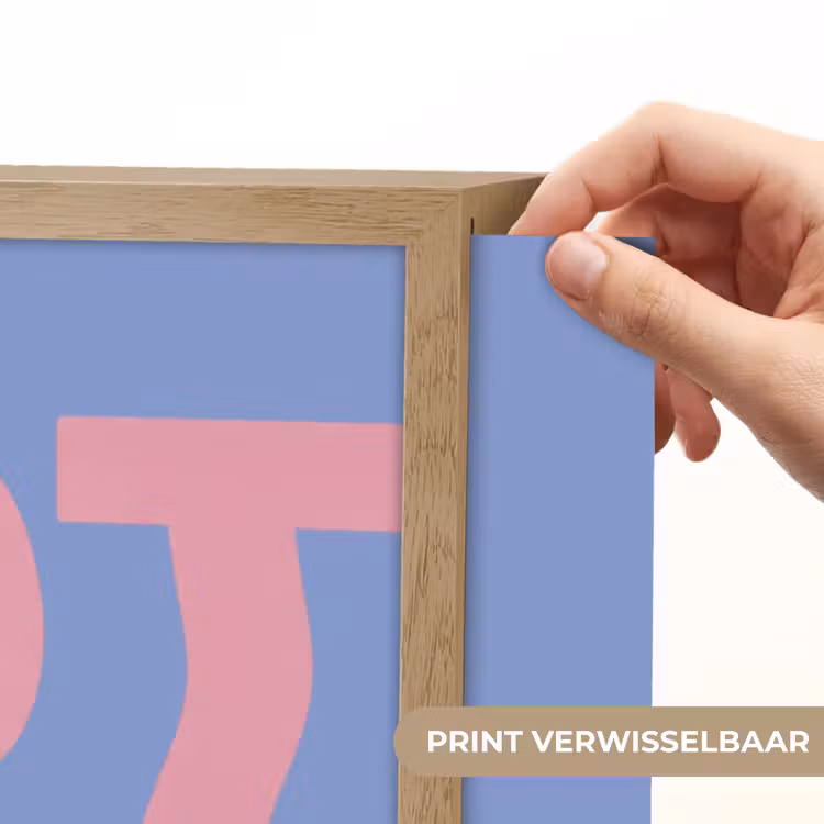 Lightbox - Wandlamp - Art - Roze - Blauw — 5
