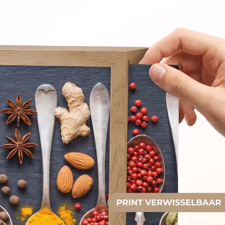 Lightbox - Wandlamp - Kruiden - Lepels - Culinair - Kleurrijk - Sfeervol — 5