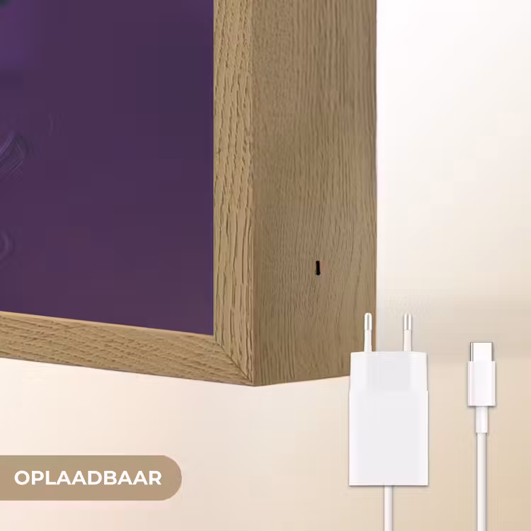 Lightbox - Wandlamp - Vrouw - Paars - Druiven — 7