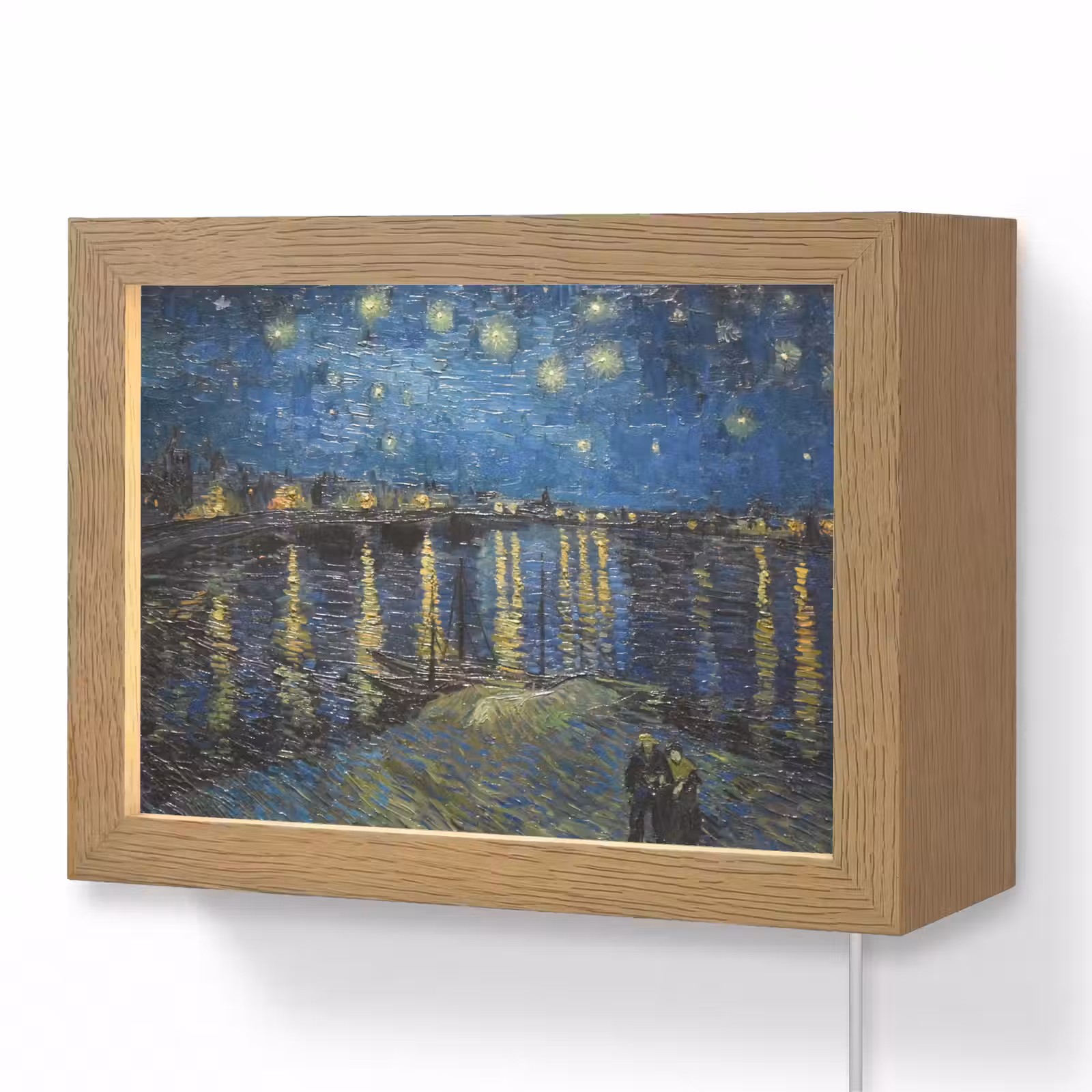 Lightbox - Wandlamp - Van Gogh - Brug - Oude meesters — 1