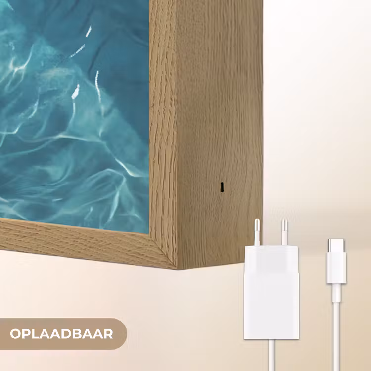 Lightbox - Wandlamp - Vrouw - Water - Bikini - Oranje — 6