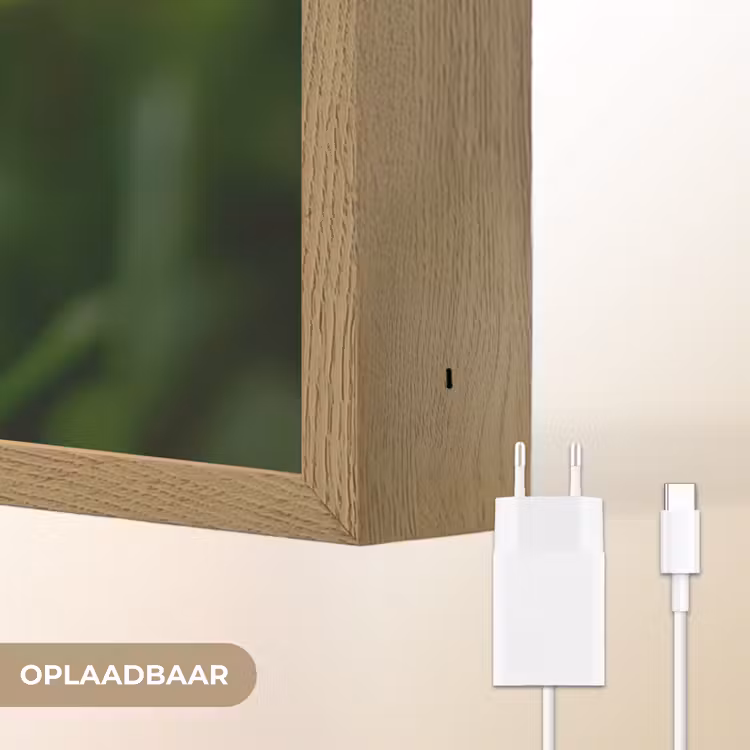 Lightbox - Wandlamp - Wit - Madeliefje - Bloem - Gras — 6