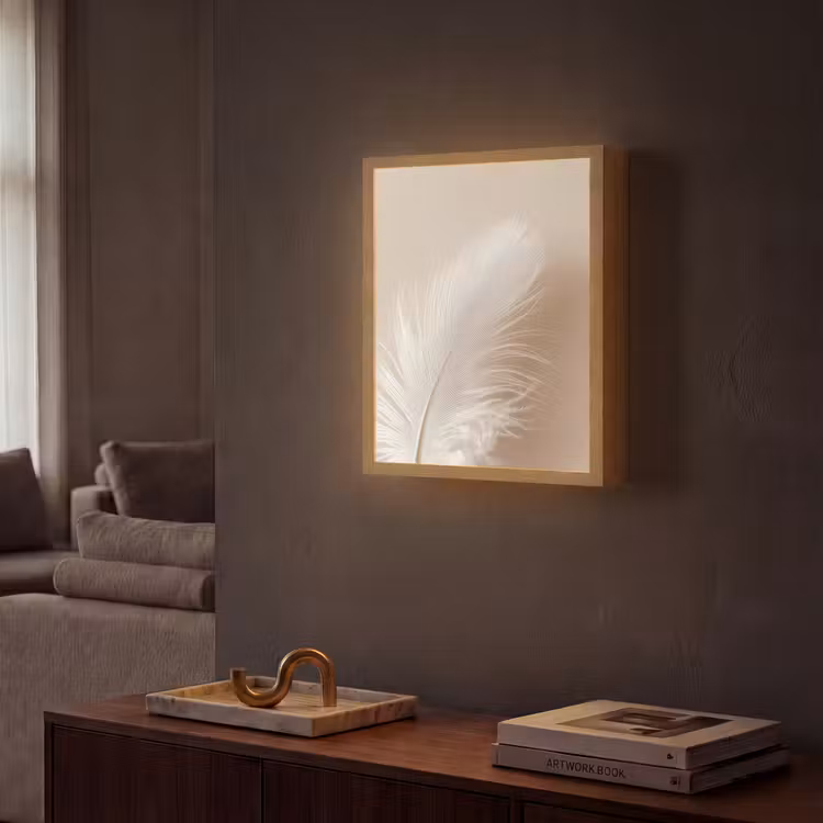 Lightbox - Wandlamp - Veer - Minimalistisch - Roze — 2