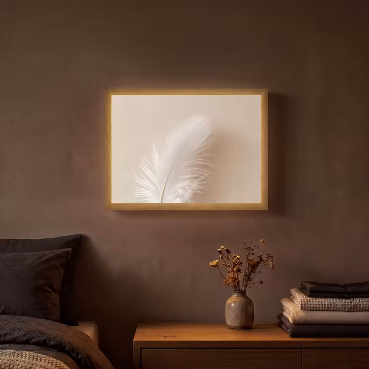 Lightbox - Wandlamp - Veer - Minimalistisch - Roze — 3