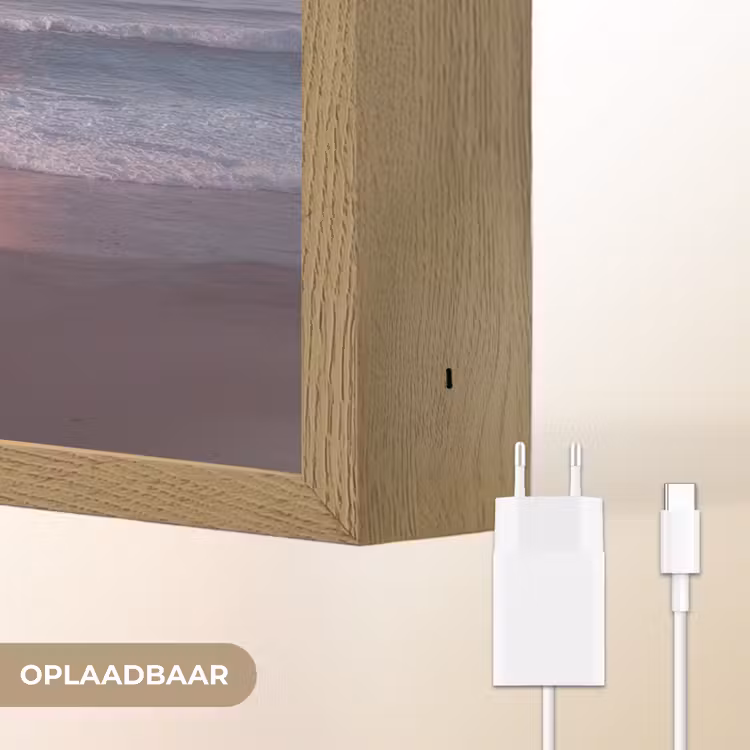 Lightbox - Wandlamp - Wolk - Regenboog - Zee — 6