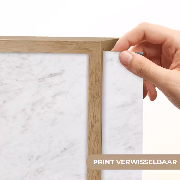 Lightbox - Wandlamp - Wit - Marmer - Grijze aders — 5