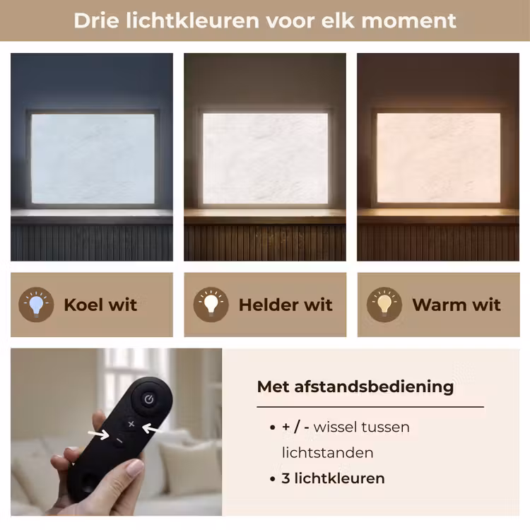 Lightbox - Wandlamp - Wit - Marmer - Grijze aders — 8