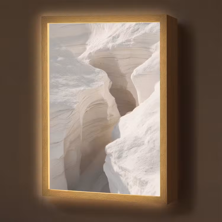 Lightbox - Wandlamp - Kloof - Wit - Sneeuw — 1