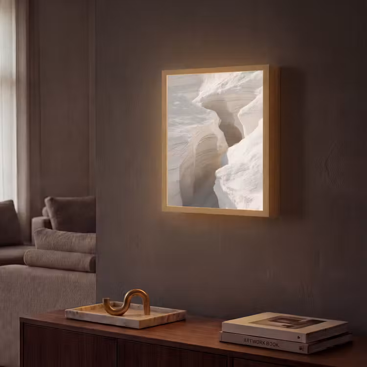 Lightbox - Wandlamp - Kloof - Wit - Sneeuw — 2