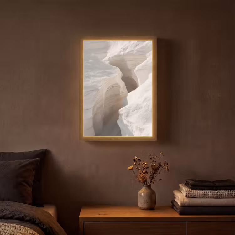 Lightbox - Wandlamp - Kloof - Wit - Sneeuw — 3