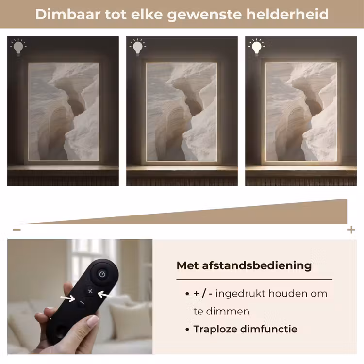 Lightbox - Wandlamp - Kloof - Wit - Sneeuw — 8
