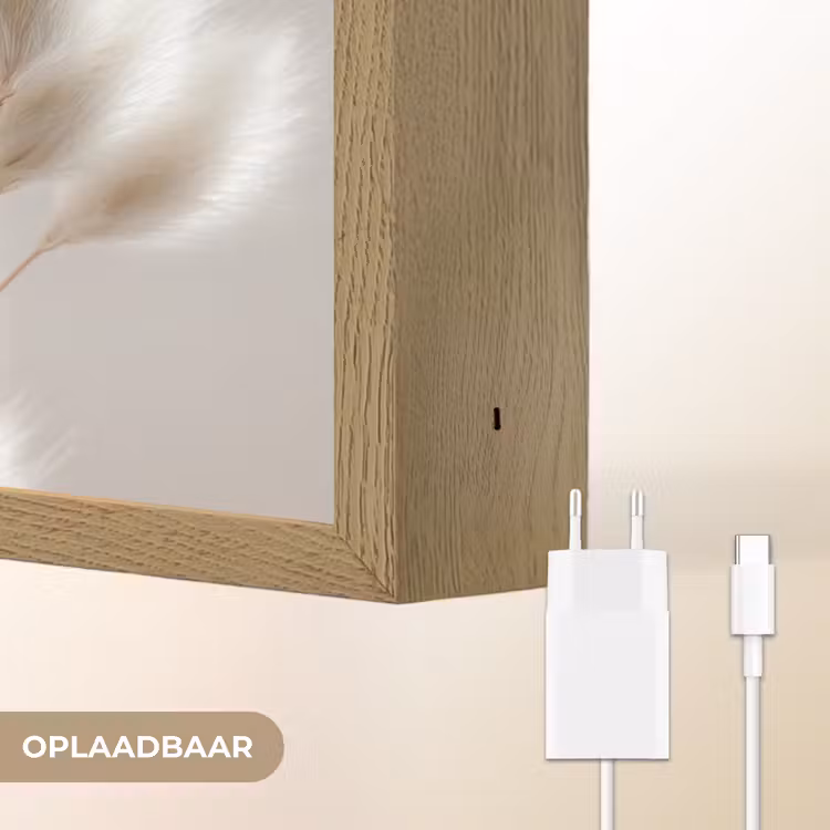 Lightbox - Wandlamp - Pluimen - Beige - Minimalistisch — 6