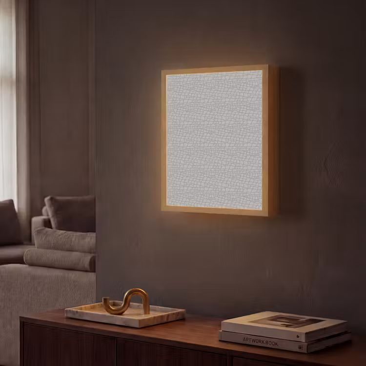 Lightbox - Wandlamp - Grijs - Reptiel - Dier - Patroon — 2