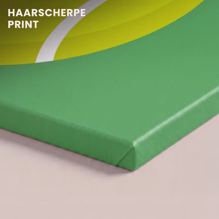 Canvas schilderij - Bal - Geel - Sport - Groen - Illustratie — 4